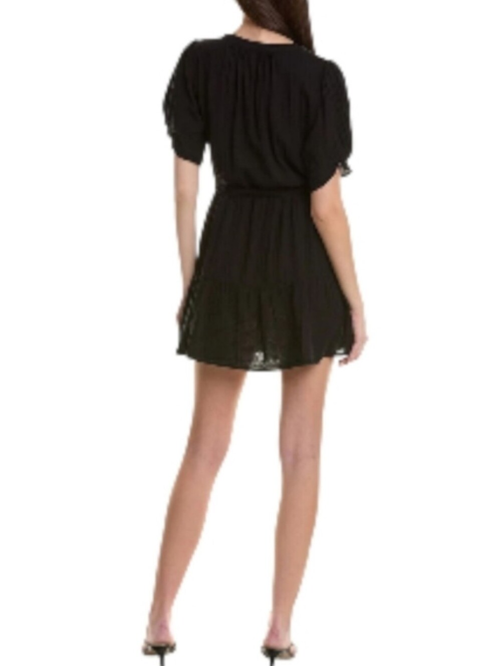 Velvet By Graham & Spencer Bella Mini-Dress In Peach, Rare Color!! - Picture 9 of 15